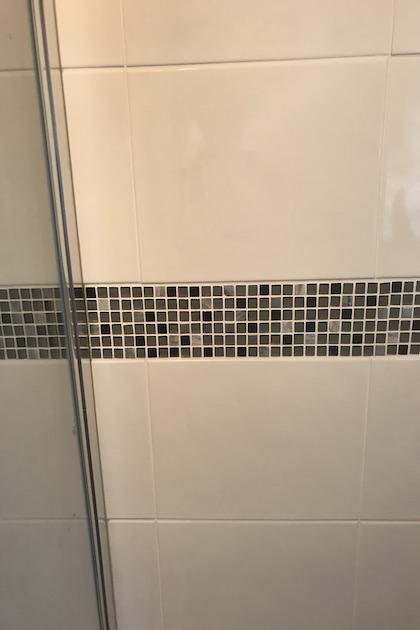 Tiling as part of new bathroom